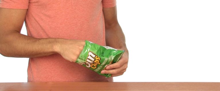 Shrinking Chip Bag - Step 1