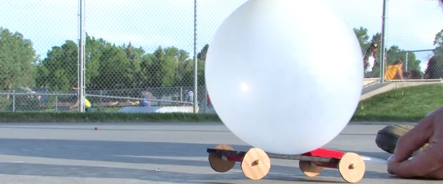 how to make the best balloon powered car