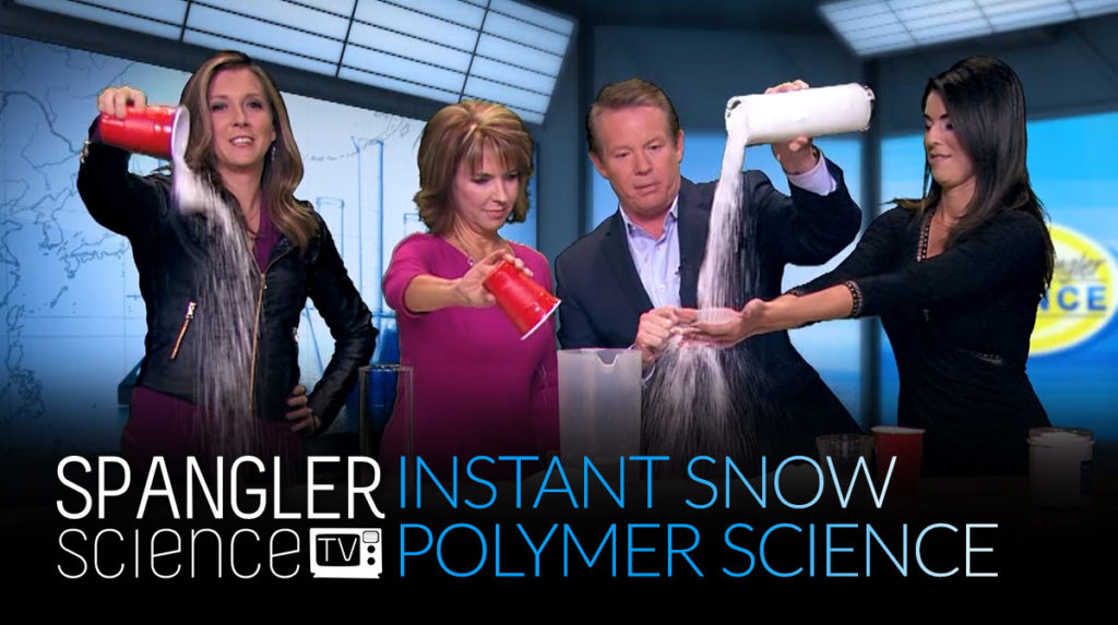 Instant Snow Polymer Science with Steve Spangler on 9News