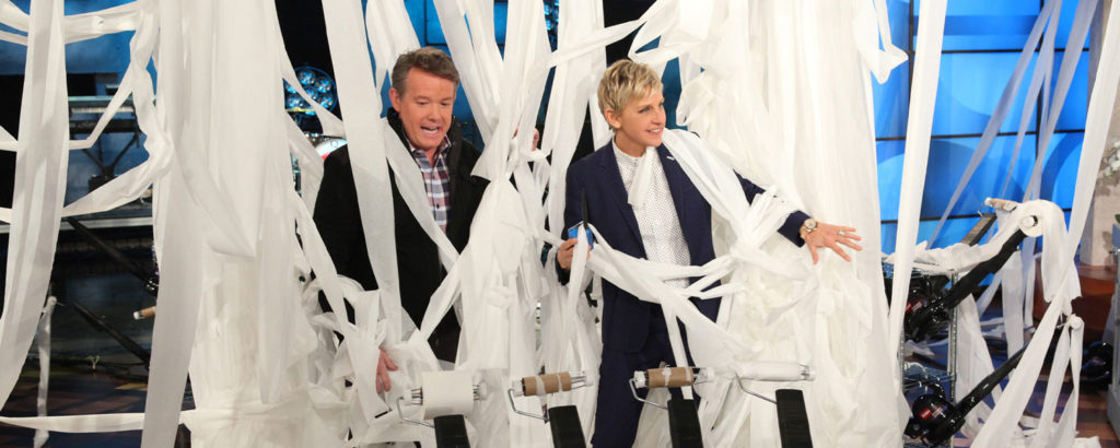 Steve-Spangler-on-The-Ellen-Show---Toilet-Paper